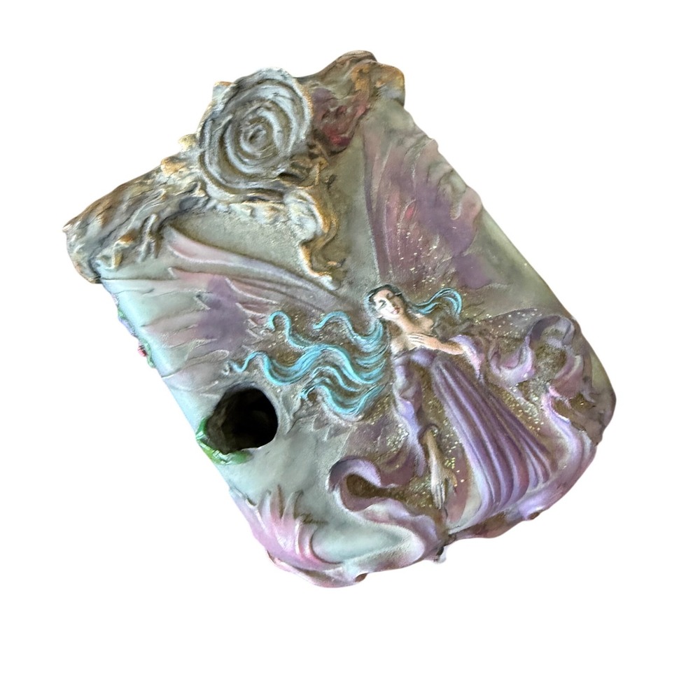 2004 Fairy Dragon Resin Puzzle box enchanted fantasy James israel‎ van Epps Jive